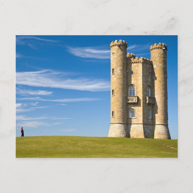 Broadway Tower, Cotswolds, England Postcard (Front)