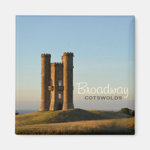 Broadway tower in the Cotswolds text magnet