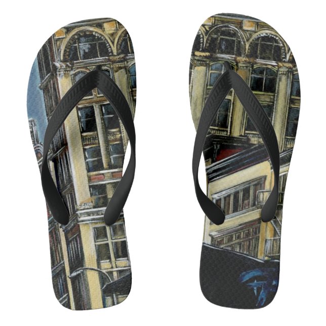 Broadway's Best, New York City Flip Flops (Footbed)