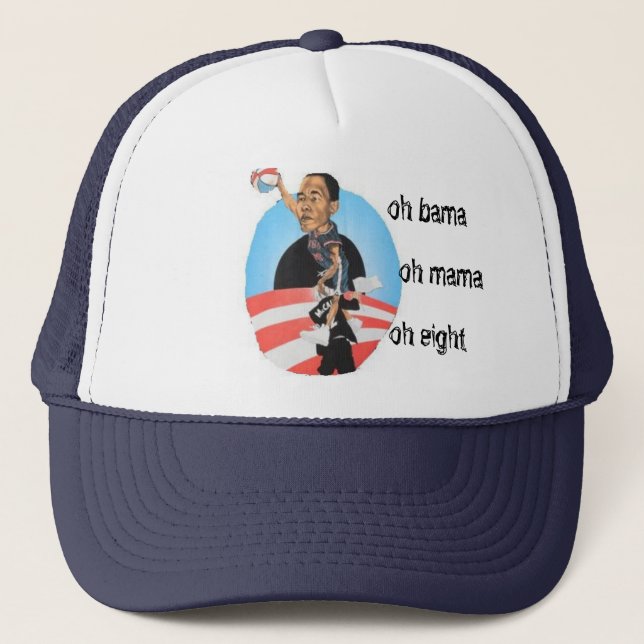 BrObama - Customised Trucker Hat (Front)
