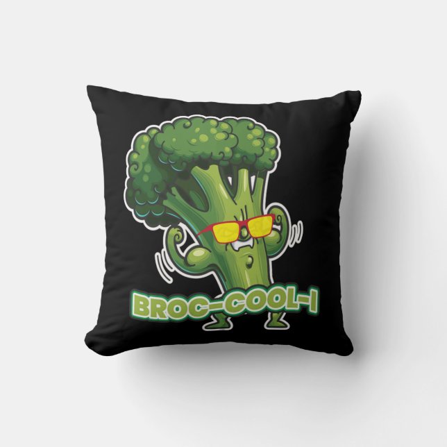 Broc-cool-i Vegan Vegan Vegetables Cushion (Front)