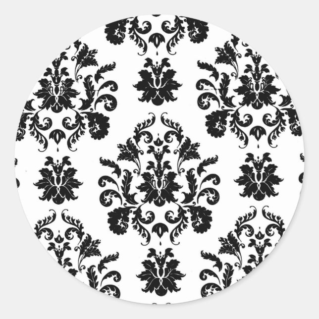 Brocade Classic Round Sticker (Front)
