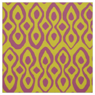brocade dark pink chartreuse fabric