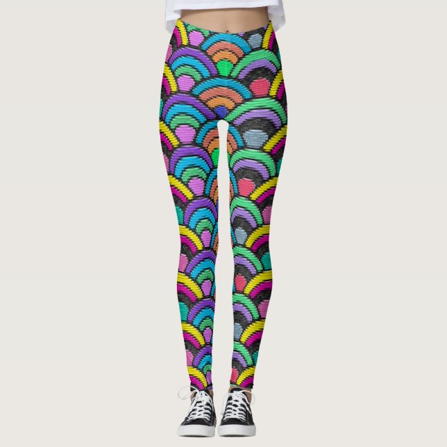 Brocade Leggings (Front)