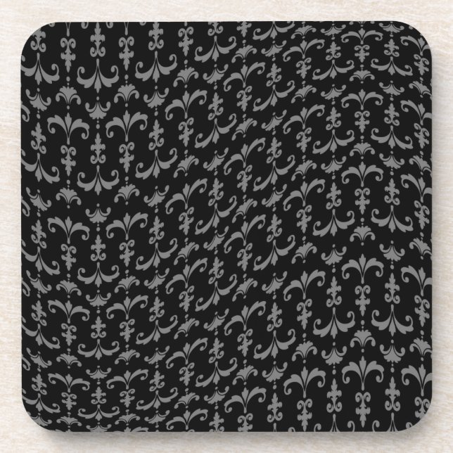 Brocade pattern coaster (Front)