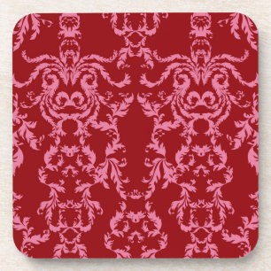 Brocade pattern coaster