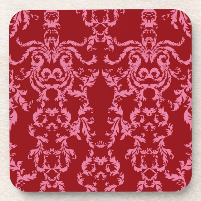 Brocade pattern coaster (Front)