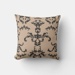 Brocade pattern cushion