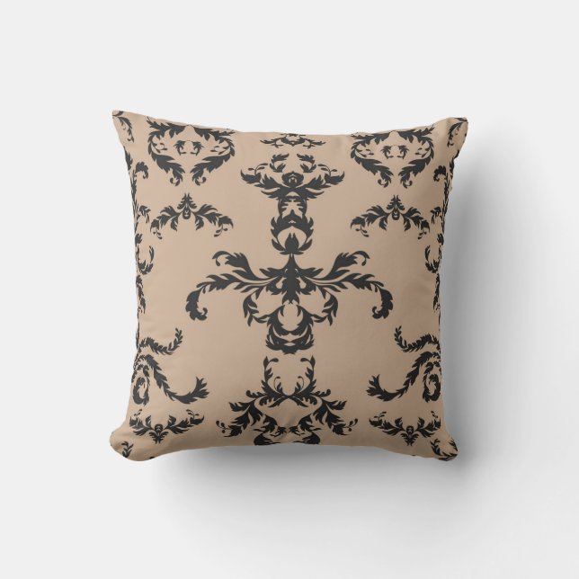 Brocade pattern cushion (Front)