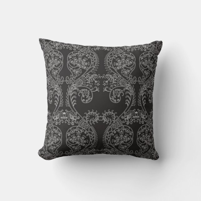 Brocade pattern cushion (Front)