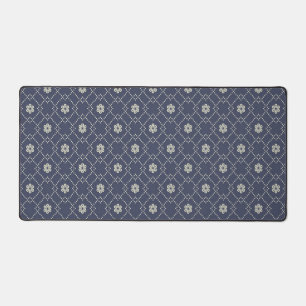 Brocade pattern desk mat