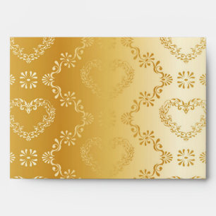 Brocade pattern envelope