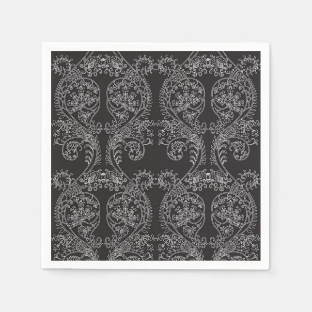 Brocade pattern napkin (Front)