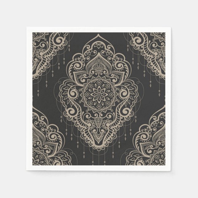 Brocade pattern napkin (Front)