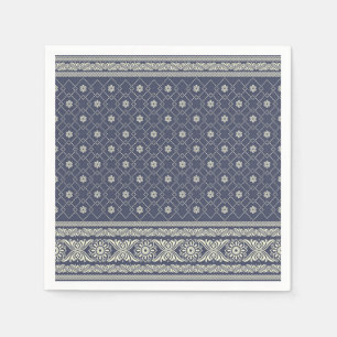 Brocade pattern napkin