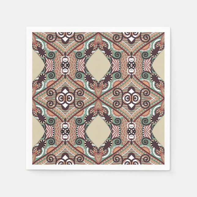 Brocade pattern napkin (Front)