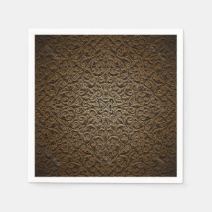 Brocade pattern napkin