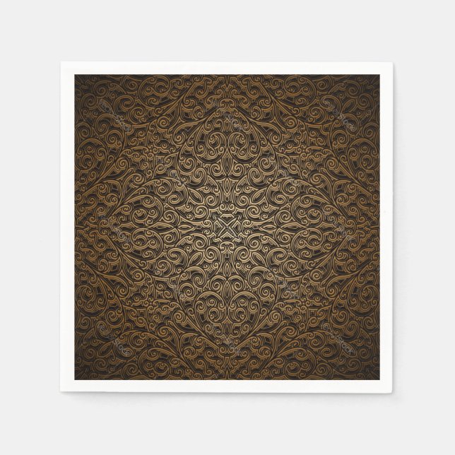 Brocade pattern napkin (Front)