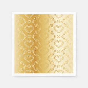 Brocade pattern napkin