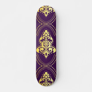 Brocade pattern skateboard