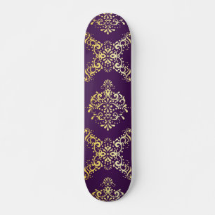 Brocade pattern skateboard