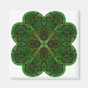 Brocade Shamrock Magnet