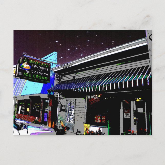 Brocato Italian Cafe Postcard (Front)