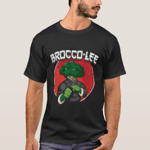 Brocco-Lee Broccoli Vegetarian Vegetable Pun T-Shirt