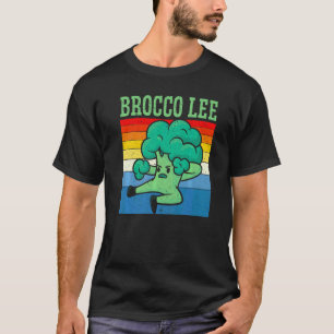 Brocco Lee Vegetable Vegetarian Vegan Broccoli T-Shirt