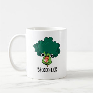 Brocco lick Funny Veggie Broccoli Pun  Coffee Mug