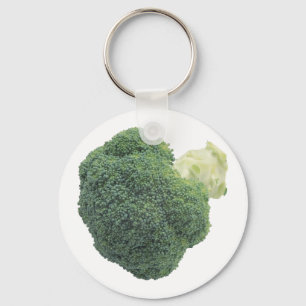 Broccoli 2.25" Basic Button Keychain