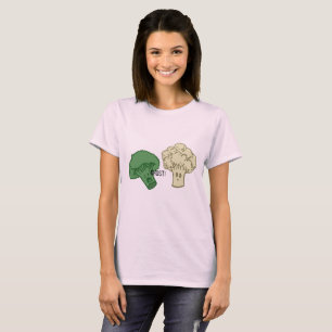 Broccoli and Cauliflower Ghost Shirt