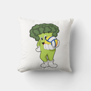 Broccoli at Volleyball Sports Cushion