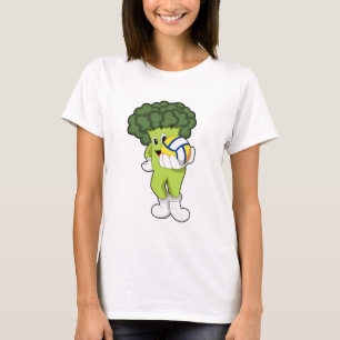 Broccoli at Volleyball Sports T-Shirt