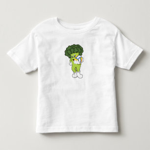 Broccoli at Volleyball Sports Toddler T-Shirt