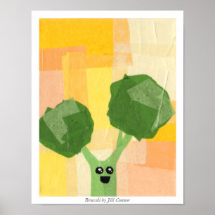 Broccoli by Jill Connor Poster