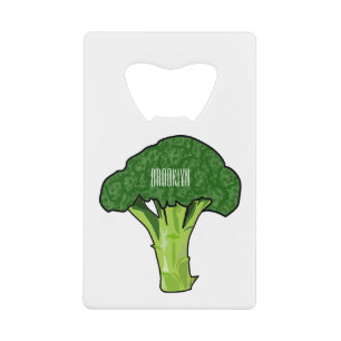 Broccoli cartoon illustration