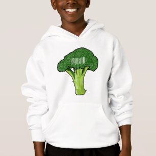 Broccoli cartoon illustration