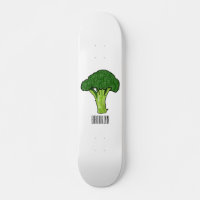 Broccoli cartoon illustration