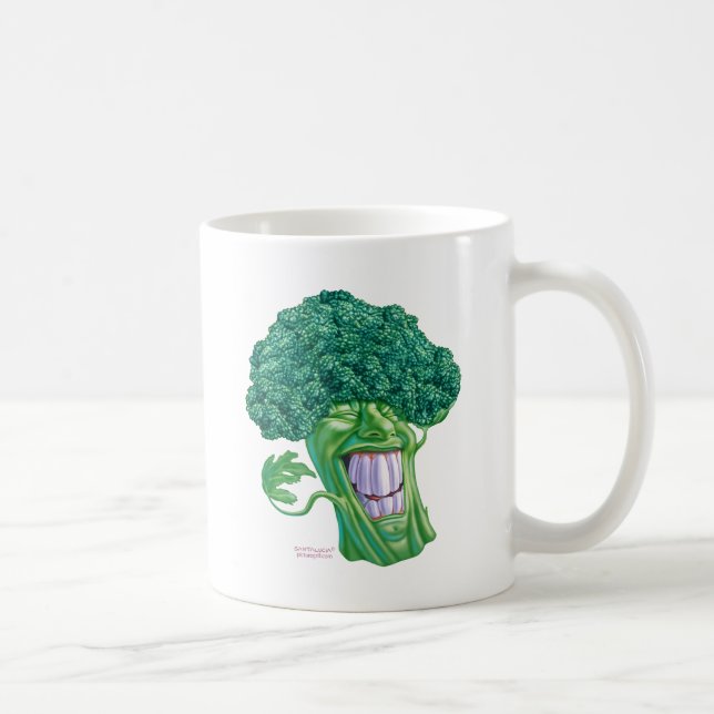 broccoli coffee mug (Right)
