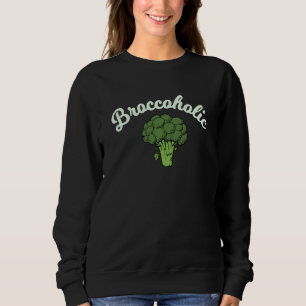 Broccoli Eater Vegetable Vegetarian Plant Based Di Sweatshirt