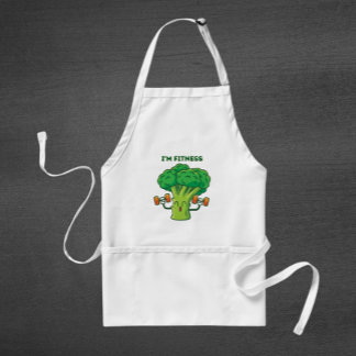 Broccoli exercising standard apron