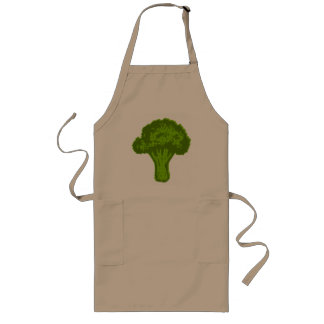 Broccoli Graphic Long Apron