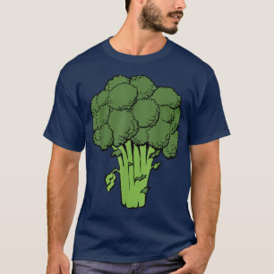 Broccoli Is Life Fun Graphic Vegetable T-Shirt