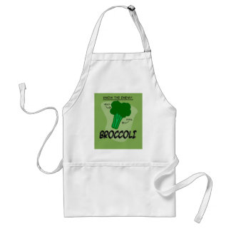 Broccoli is the Enemy! Standard Apron