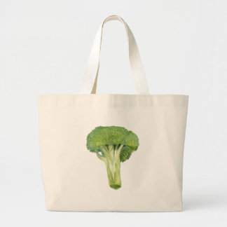 broccoli large tote bag