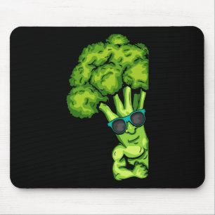 Broccoli Lover Healthy Vegetables Gym Fitness Body Mouse Mat