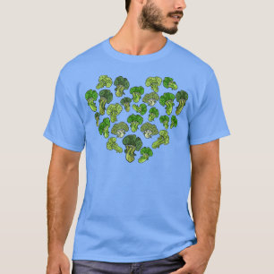 Broccoli Lover Vegan Women Plant Based Vegetarian  T-Shirt