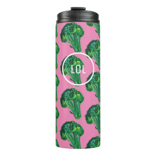 Broccoli Lovers Veggies Painting CUSTOM Thermal Tumbler