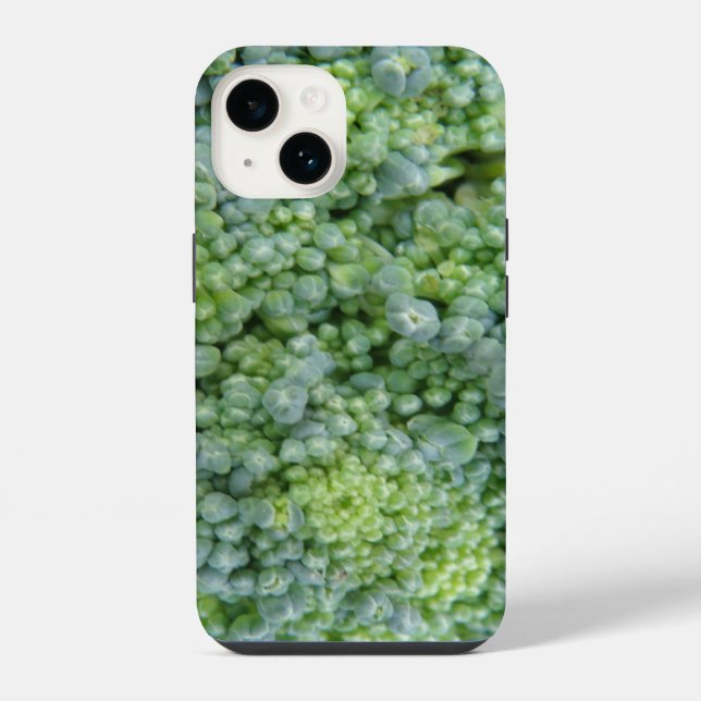 Broccoli Macro iPhone Case (Back)